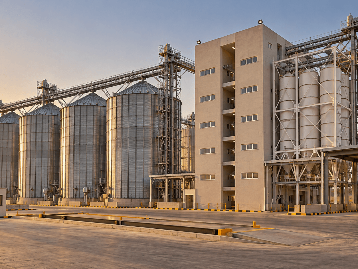 300 t/day wheat flour mill