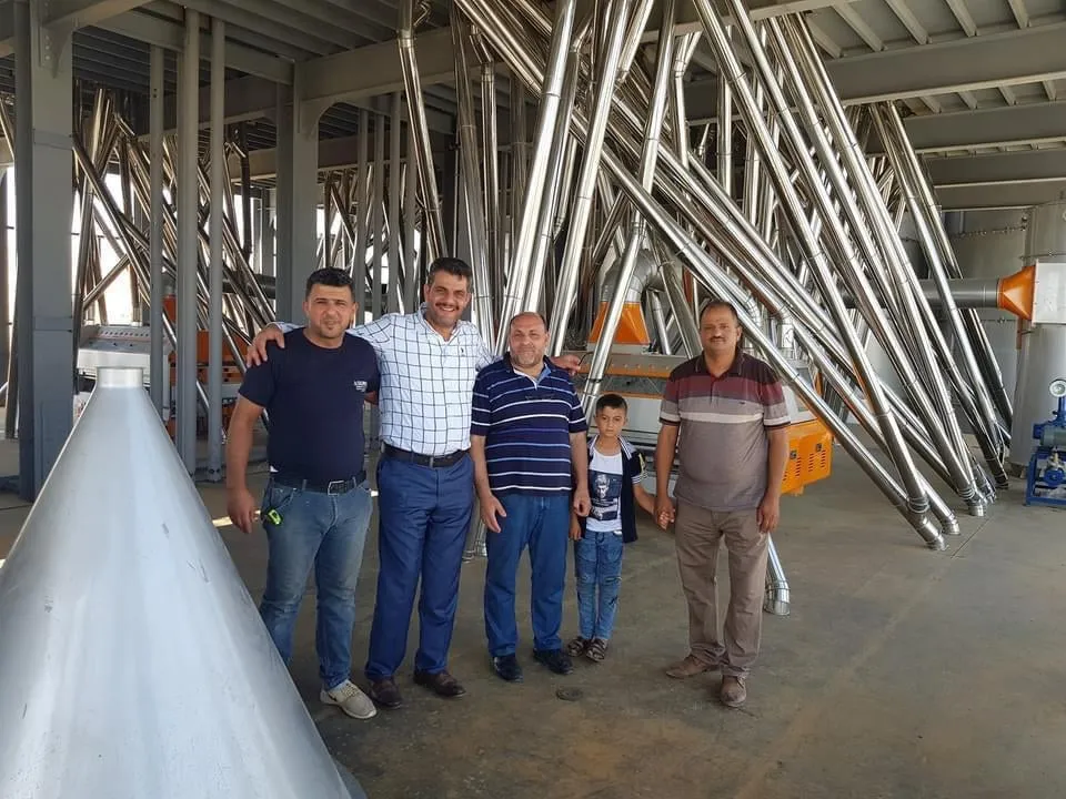 Site visit at a mill
