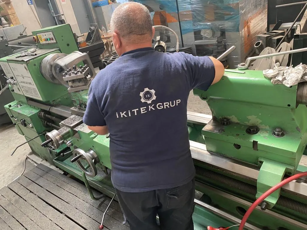 Machining in the İkitek workshop