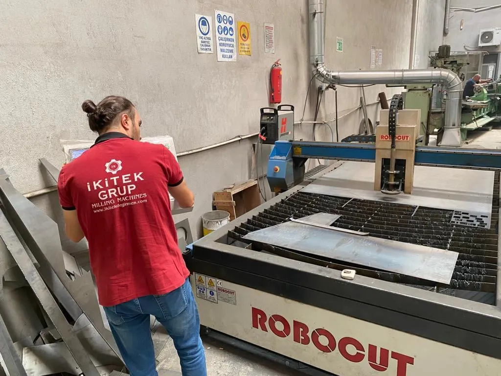 CNC plasma cutting