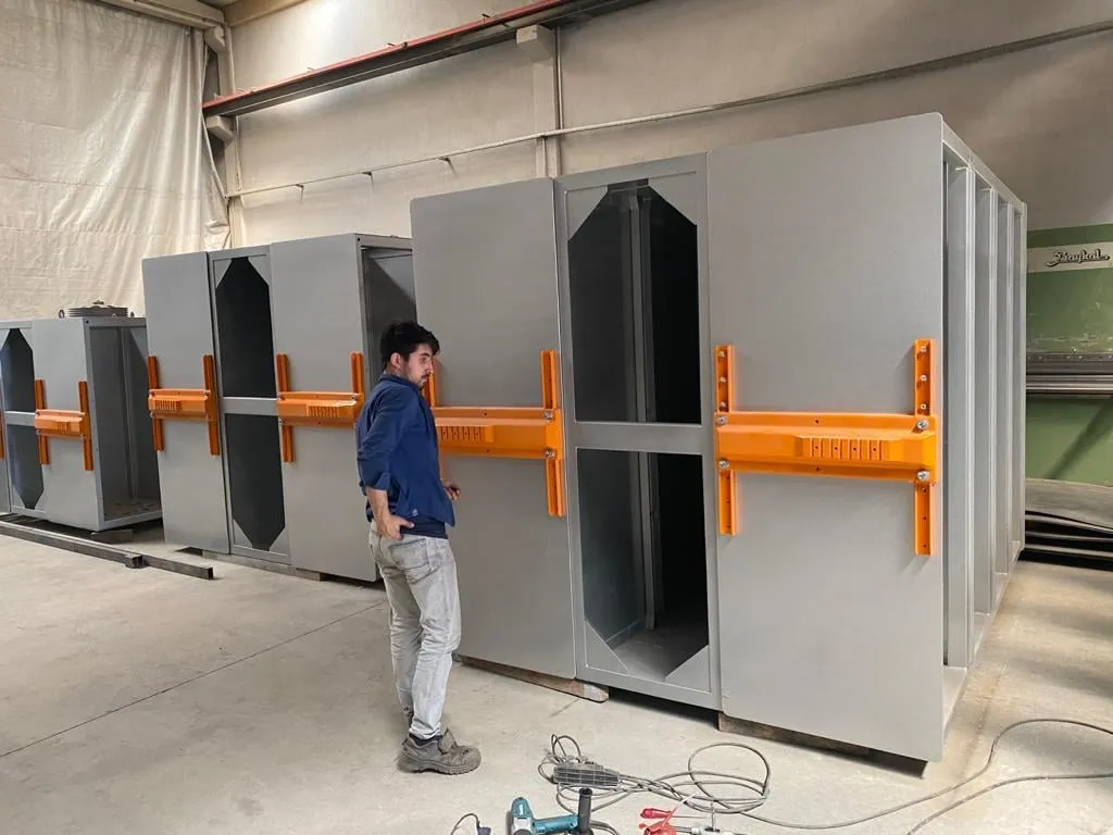 Fabricating equipment cabinets