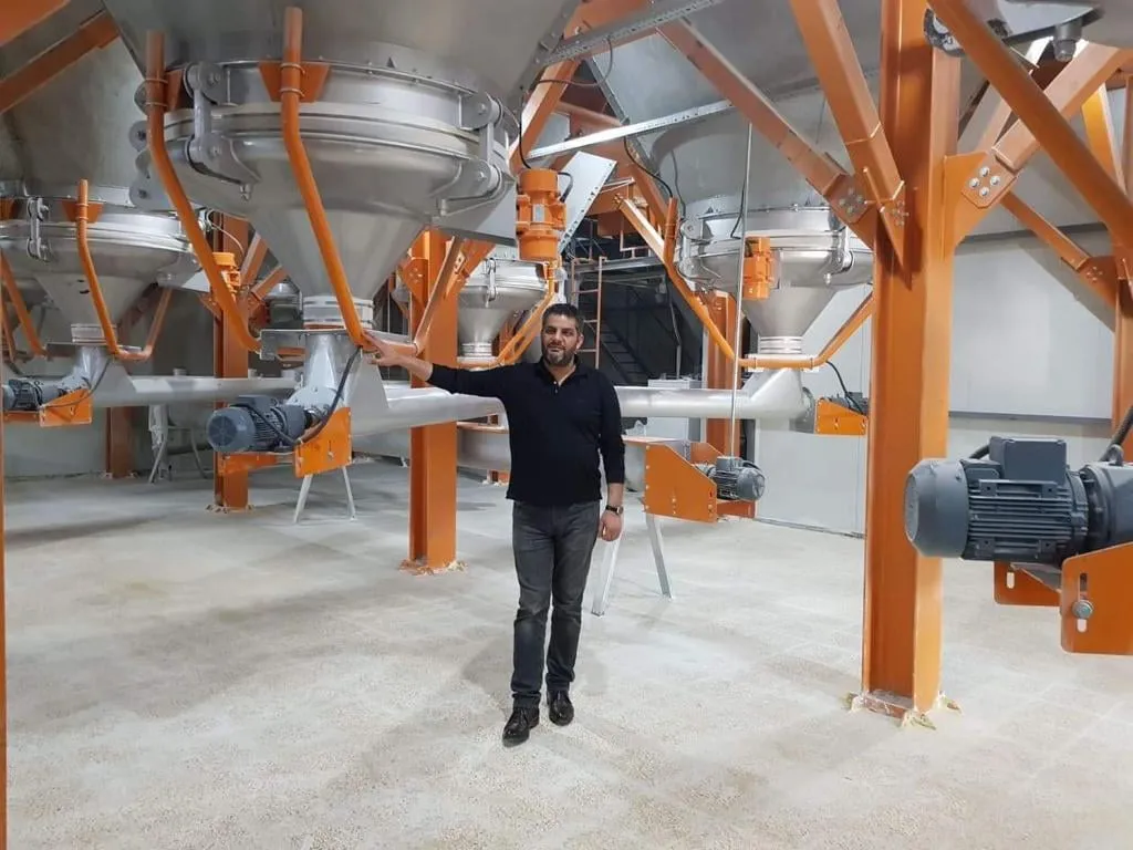 Installed milling equipment