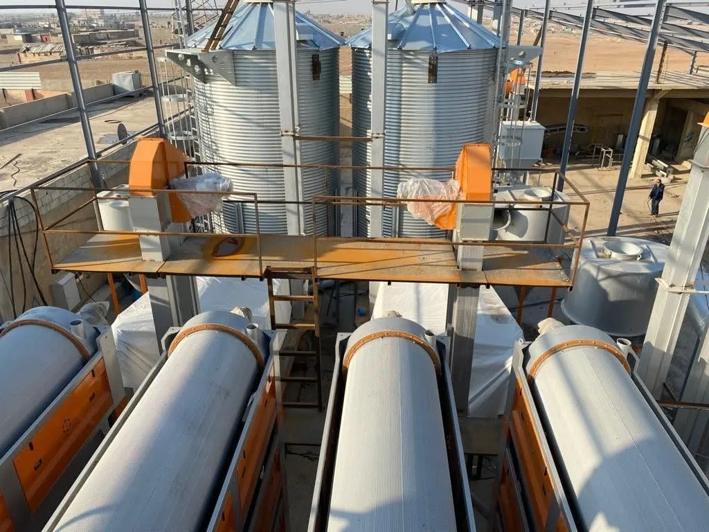 Process equipment installed on site