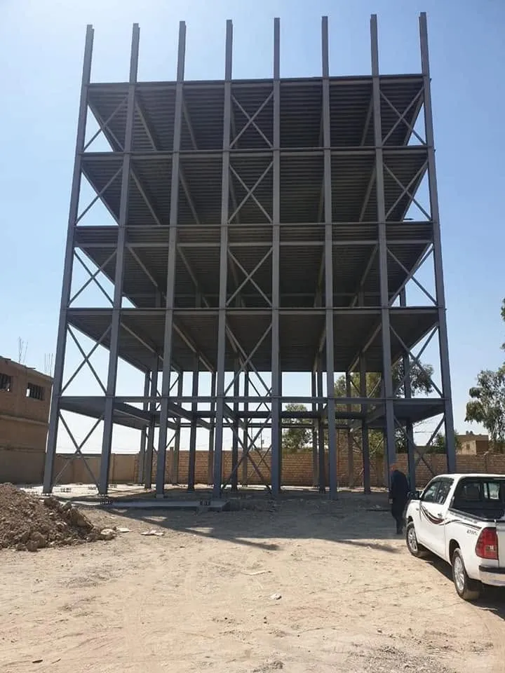 Multi-storey steel chassis