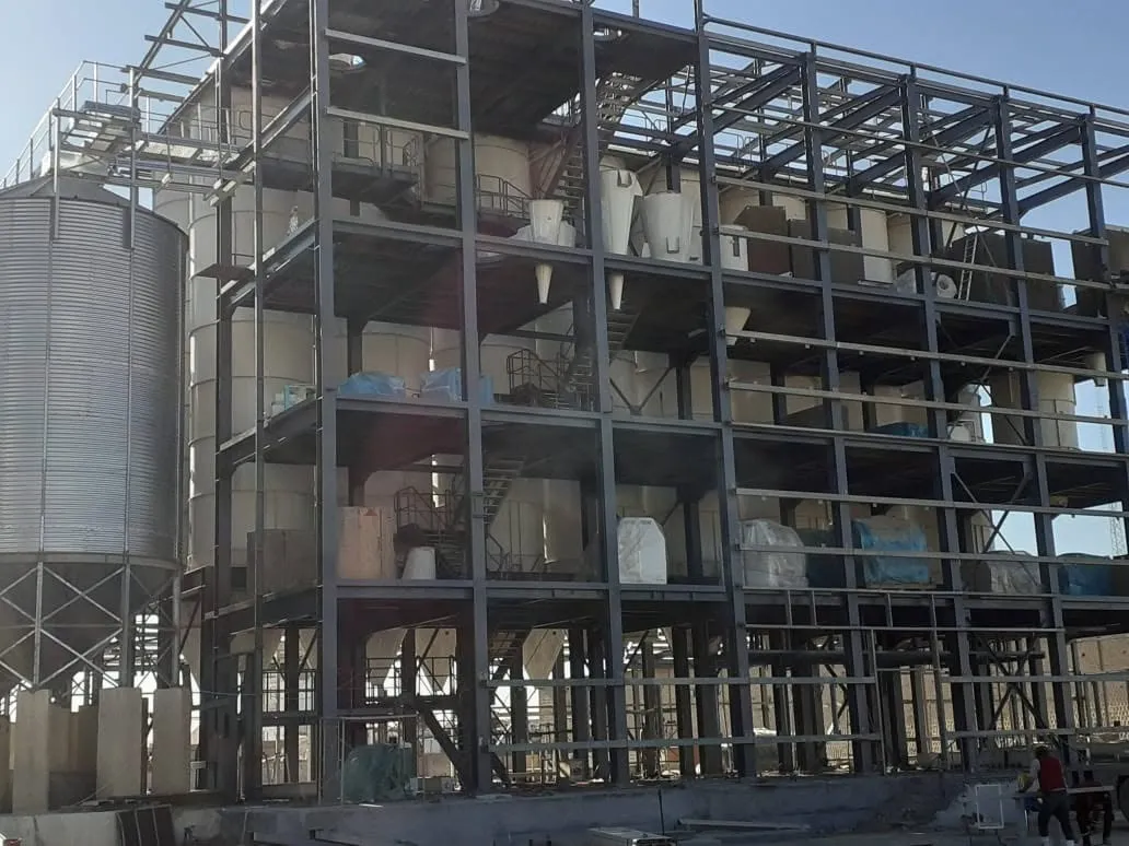 Multi-storey steel chassis