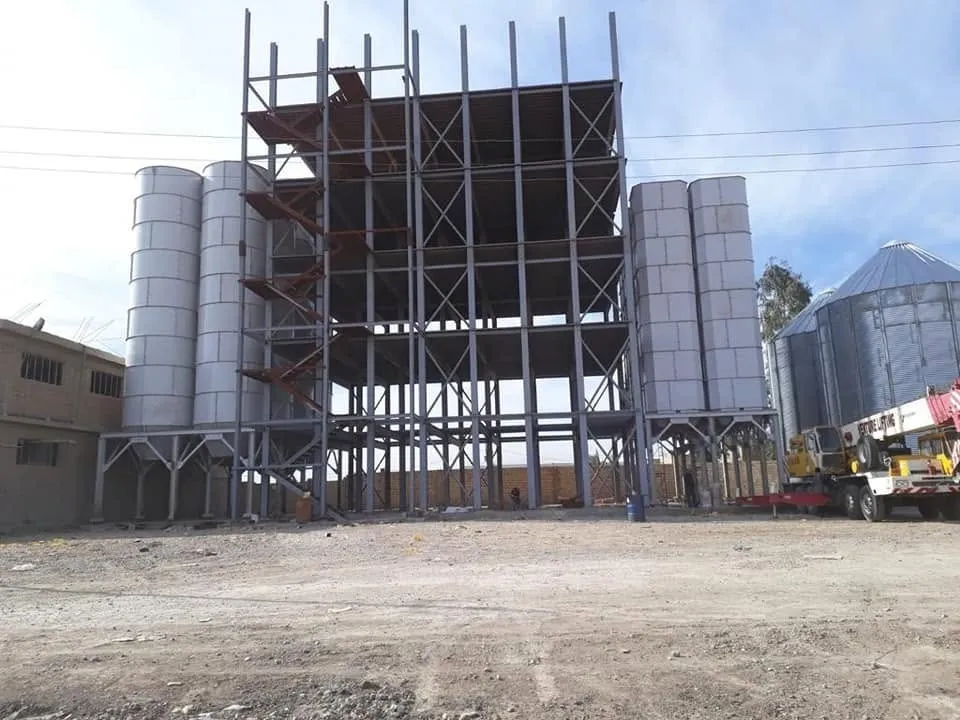 Multi-storey steel chassis