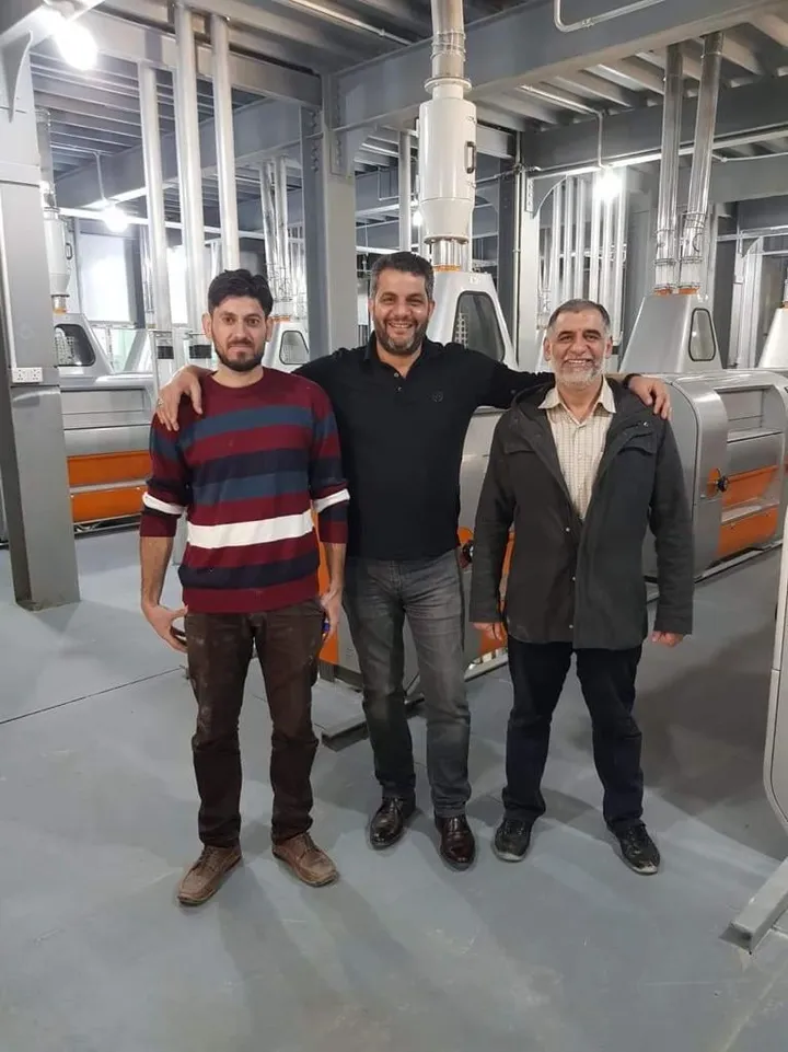 Visit to the mill floor