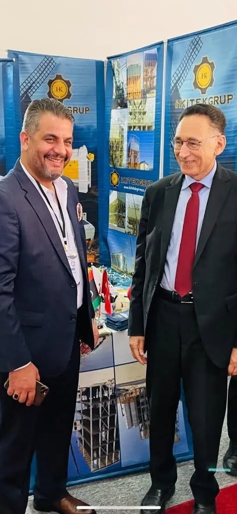 At the İkitek stand