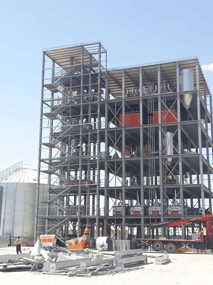 Multi-storey steel chassis